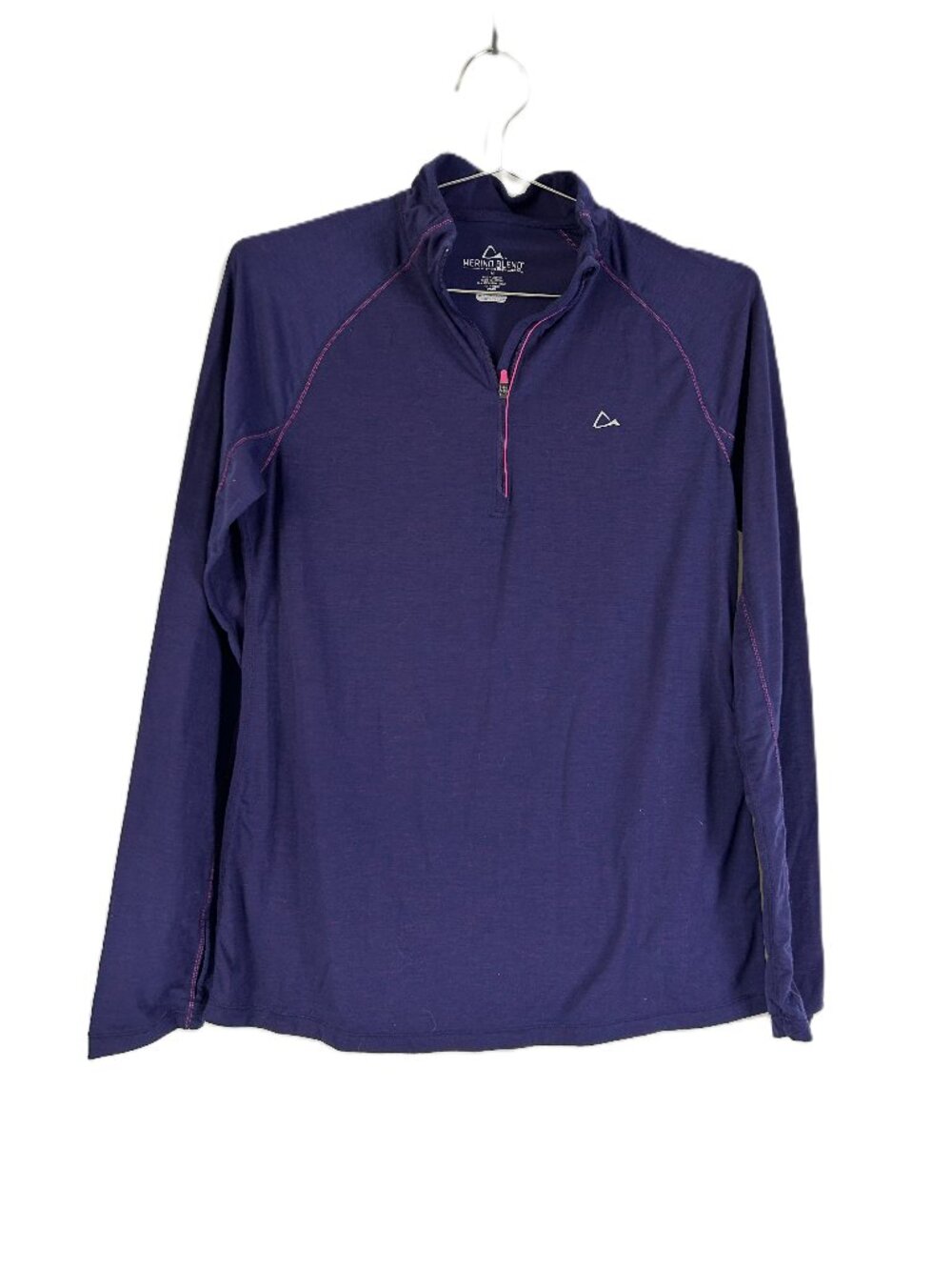 Merino Blend by Paradox Purple Quarter Zip M